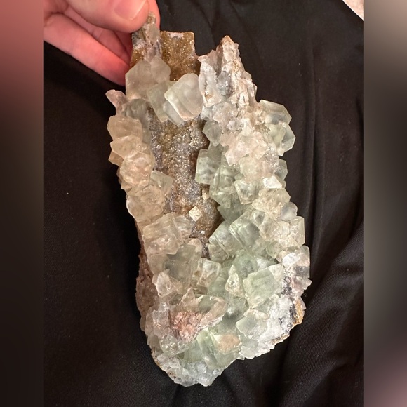 Beautiful Green Fluorite with cave